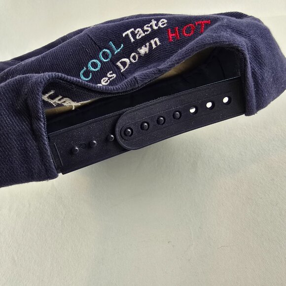 TQ Hot Tequila Hat Navy Blue Bull Logo Vintage Adjustable Snapback Cap Logo 7 - Picture 6 of 8